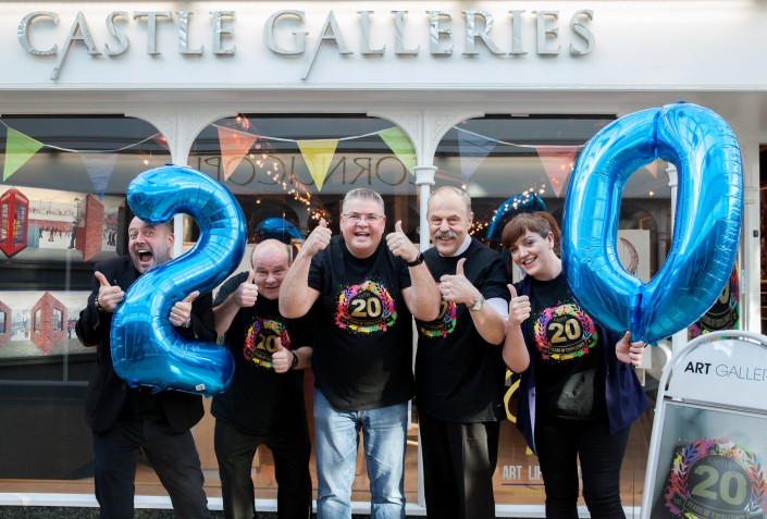 009 705x477 Corporate event photography; Castle Galleries 20th anniversary event