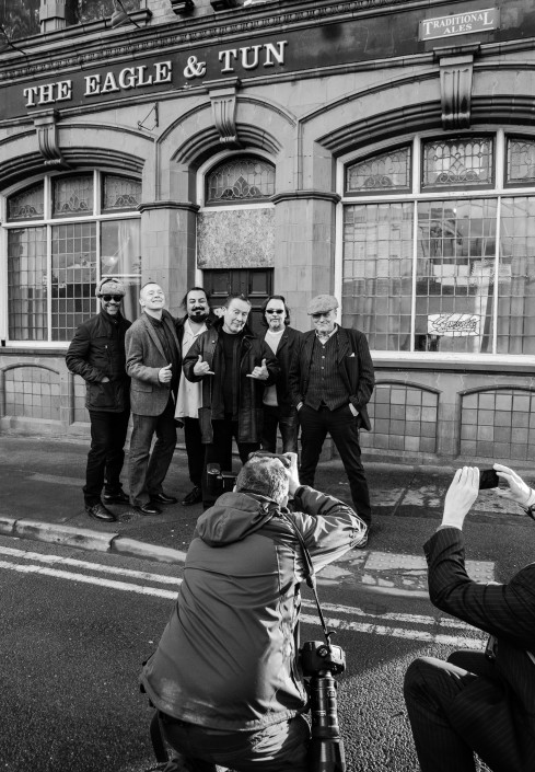 033 1 489x705 Commercial photography; UB40 visit the Eagle and Tun pub in Birmingham