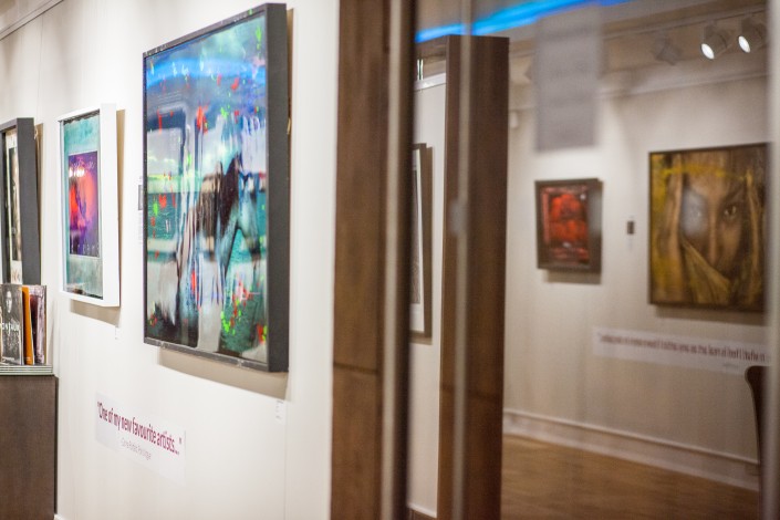 IMG 1907 705x470 Corporate event photography; Castle Galleries exclusive preview of Raphael Mazzucco exhibition