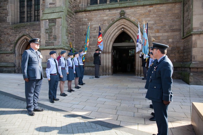 IMG 4982 705x470 Commercial Photography; BARRA WW2 remembrance ceremony, St Martins Church, Birmingham
